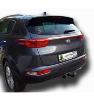 Фаркоп ТСУ для KIA SPORTAGE 2016-2018 условносъемный крюк на двух болтах Лидер Плюс